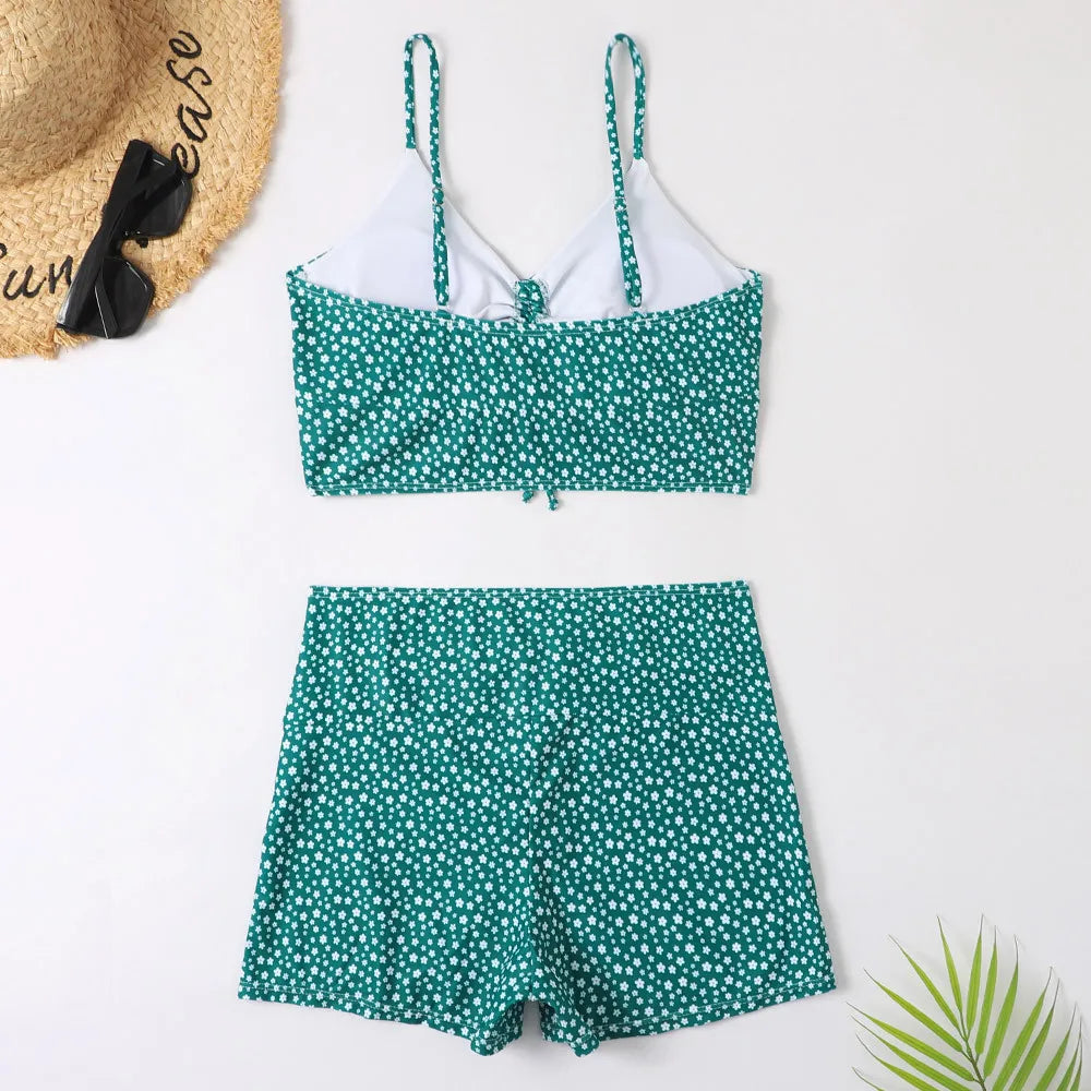 High Waist Bikini 2023: Push Up Floral Print Swimsuit for Women 5