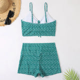High Waist Bikini 2023: Push Up Floral Print Swimsuit for Women 5