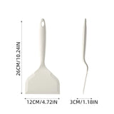 1pc silicone Heat resistant spatula household food grade non-stick Frying pan sushi steak fish pancake baking Scoop Kitchen Tool 6