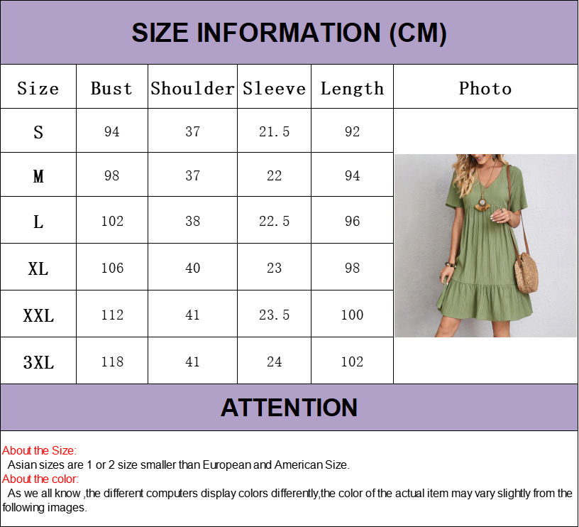 Bohemian V-Neck Mini Dress