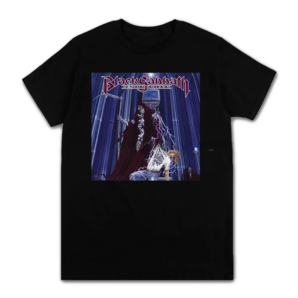 Black Metal Rock Band T shirt Men Women Fashion Casual Graphic Short Sleeve Short Sleeve Plus Size T Shirt Unisex 62474 6