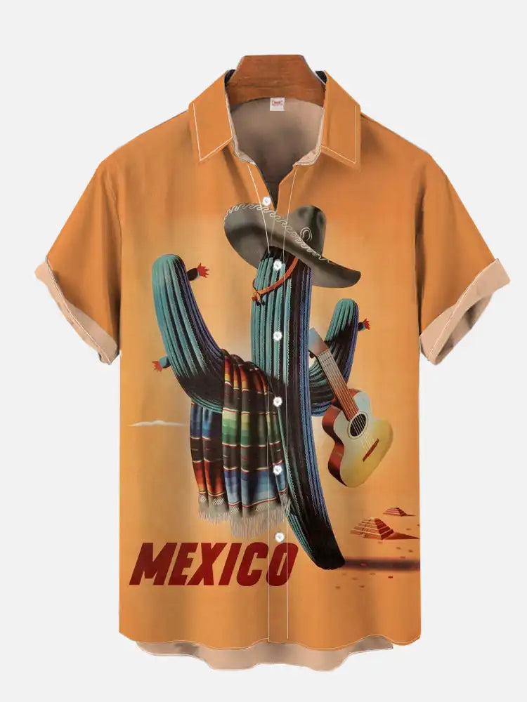 Mexican Graffiti Hawaiian Shirt