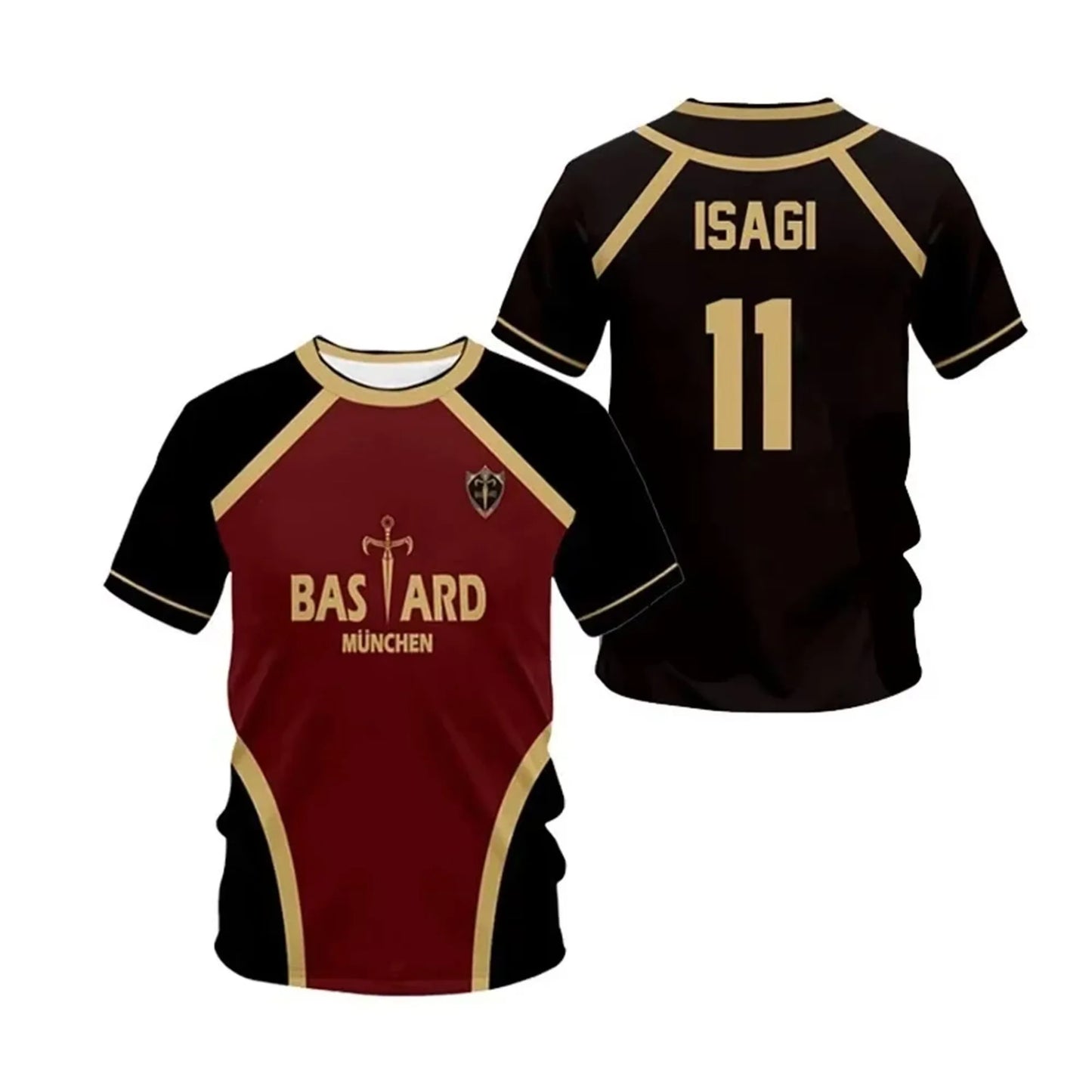 Blue Lock Anime 3D Print Jersey