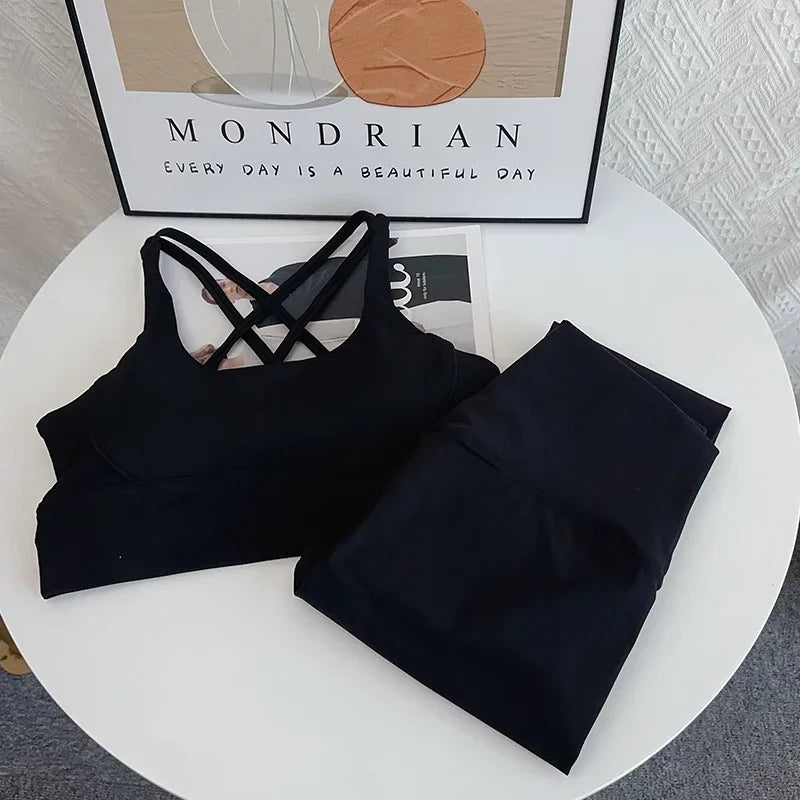 Women’s 2-Piece Breathable Yoga & Fitness Set