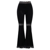 Y2K-Gothic-Black-Velvet-Lace-Mesh-Flare-Pants-Sexy-Harajuku-Aesthetic-See-Through-Emo-Pants-Vintage