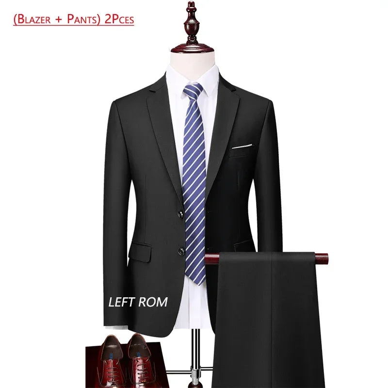 Men’s Premium 3-Piece Formal Suit Set