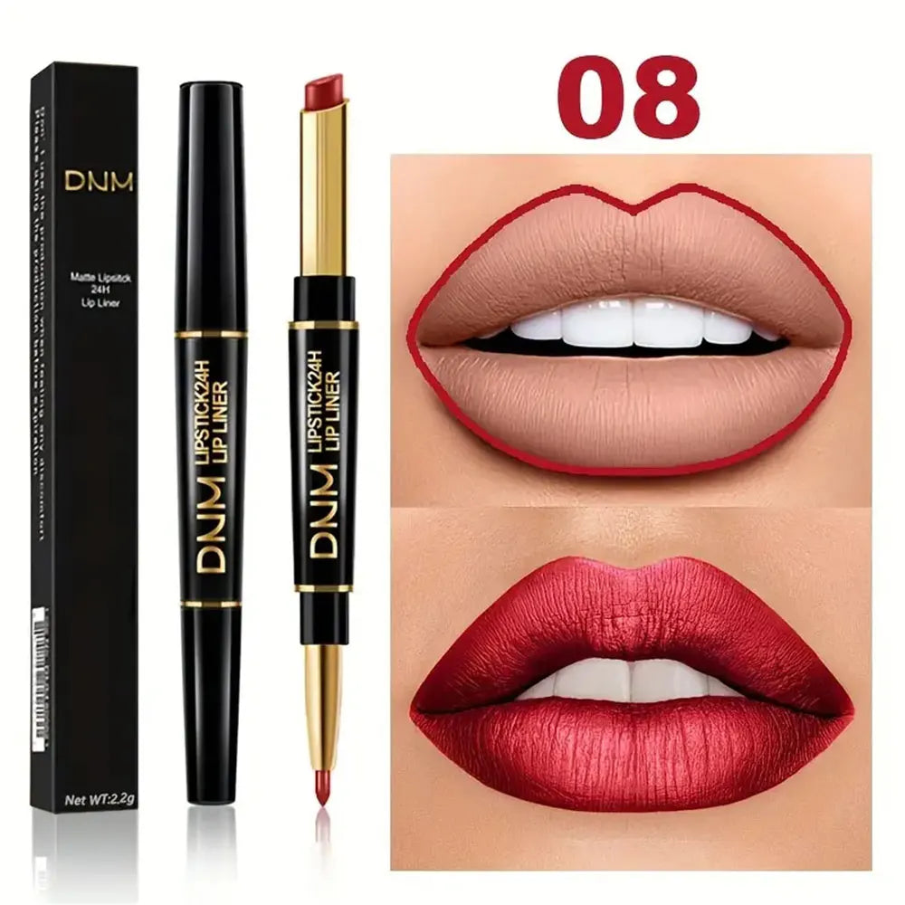 Double-Ended Long-Wear Lipstick & Liner
