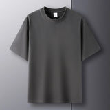 100% pure cotton summer high-end brand Men T-shirt 5
