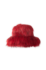 Luxurious leopard print faux fur bucket hat Warm Thickened hat women Cozy Fashionable Winter Gift Fishermen Hats Fluffy Snow cap