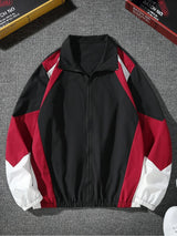 Men's Color-Block Jacket – Lightweight Travel Essential
