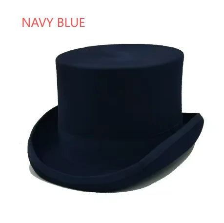 Elegant Wool Top Hat | Magician & Gentleman Style