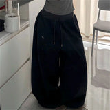 Women's Wide-Leg Drawstring Sweatpants
