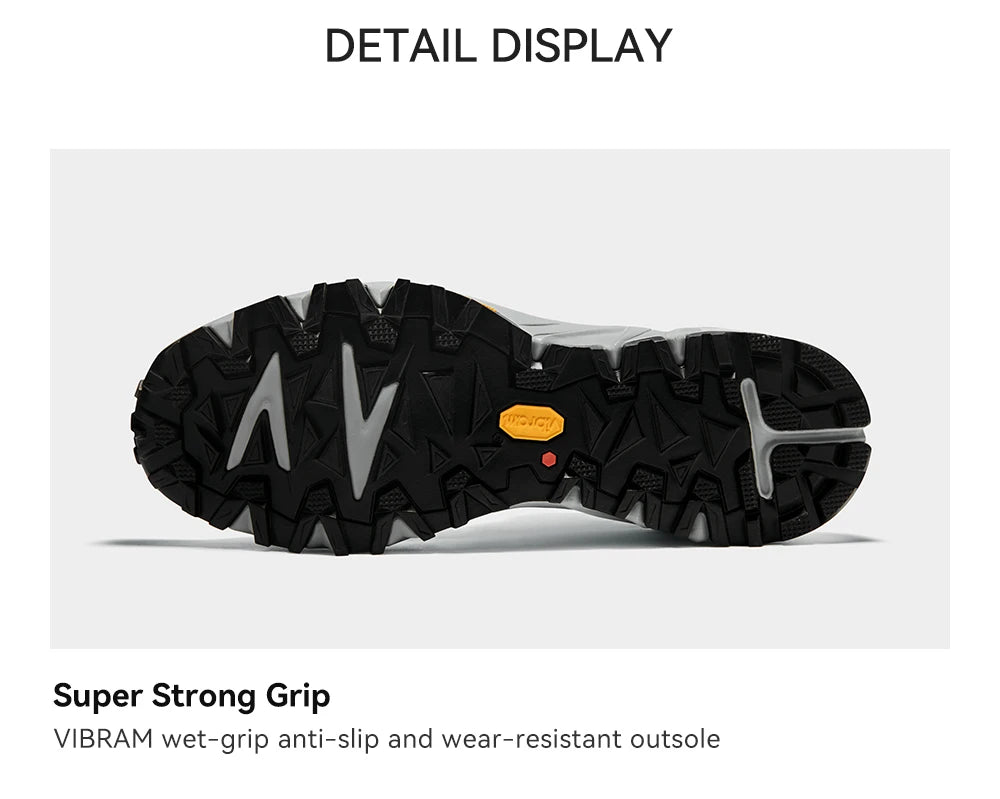 KAILAS WangWu Men Anti-slip Gore-Tex Waterproof Hiking Shoes Outdoor Waterproof Breathable Anti-Slip Hiking Shoes KS2412103