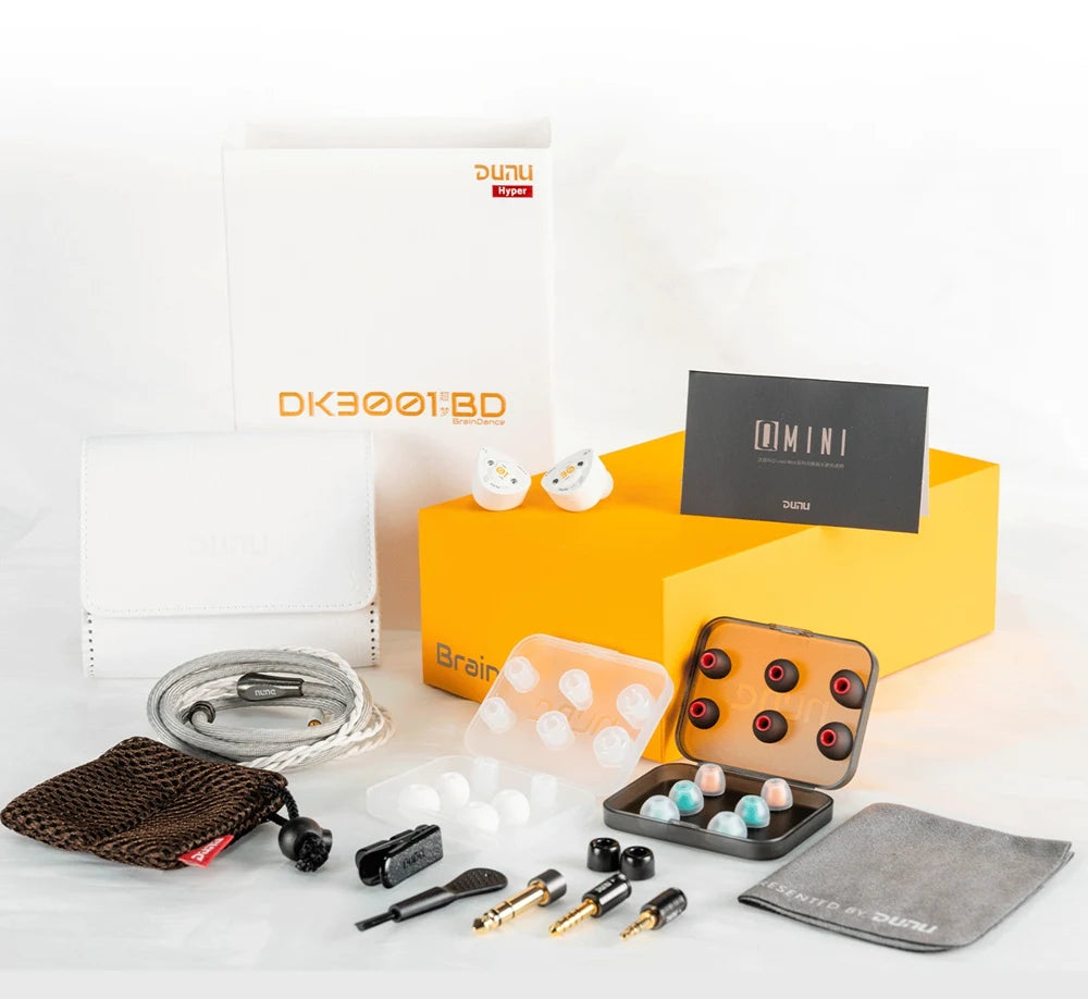 DUNU DK3001 BrainDance Hybrid IEM | 1DD+4BA+4 Micro Planar