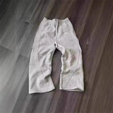 Retro Striped Wide-Leg Streetwear Pants