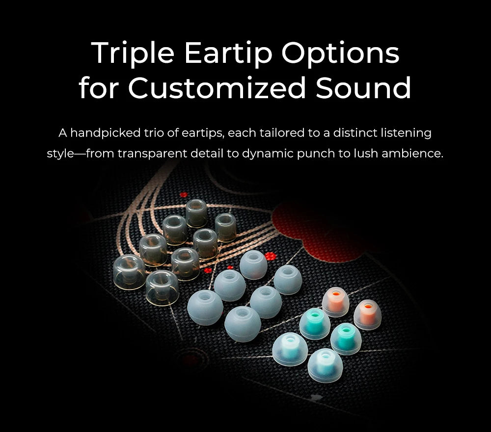 DUNU x KOTO ITO Quad-Driver Hybrid IEM Earphones