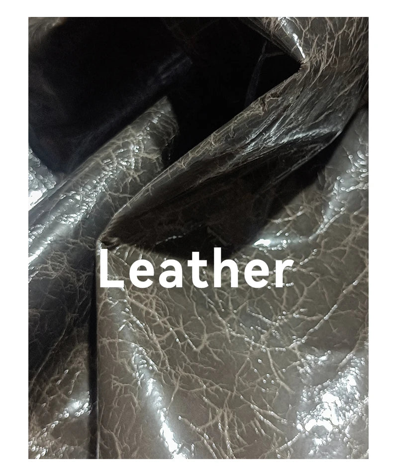BAFELLI Vintage Baguette Bag – Genuine Oil Wax Leather