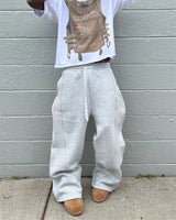 Retro Striped Wide-Leg Streetwear Pants