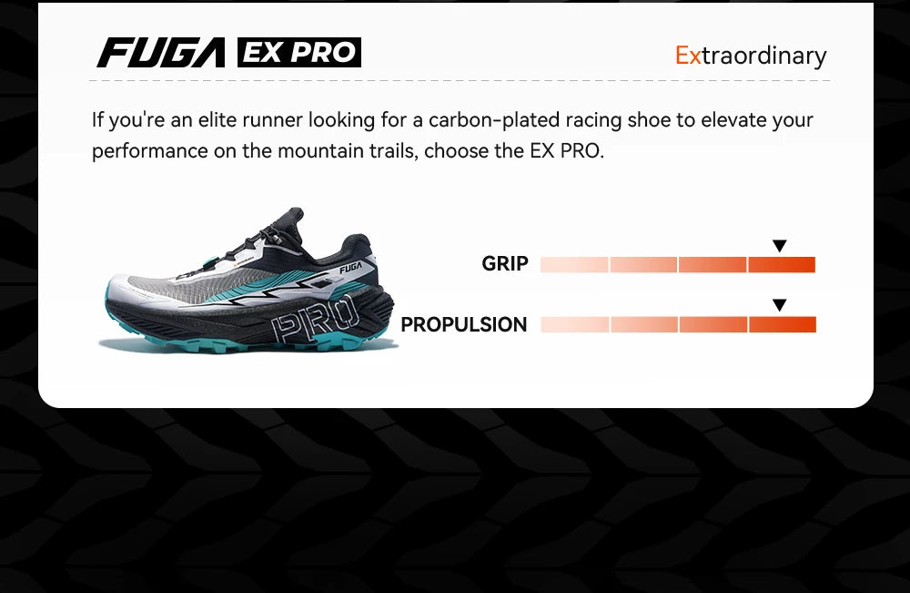 KAILAS FUGA EX3 Trail Running Shoes New Arrival Unisex Lightweight Athletic Anti-slip Breathable Mountain Running Shoe KS2613132