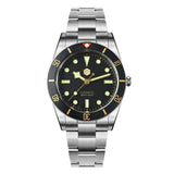 San Martin New Upgraded 37mm BB54 Vintage Men Diver Watch ST2130 Automatic Mechanical Sapphire Luminous Waterproof 200m SN0138