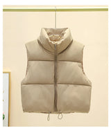 Women’s Stand-Collar Padded Vest