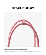 Bafelli Saffiano Leather Crossbody Tote with Chain Strap