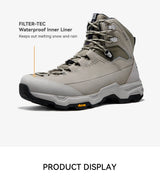 KAILAS N53-2 FLT Men's Ice Grip Anti-Slip Hiking Shoes Outdoor Waterproof Sport Sneakers KS2442150