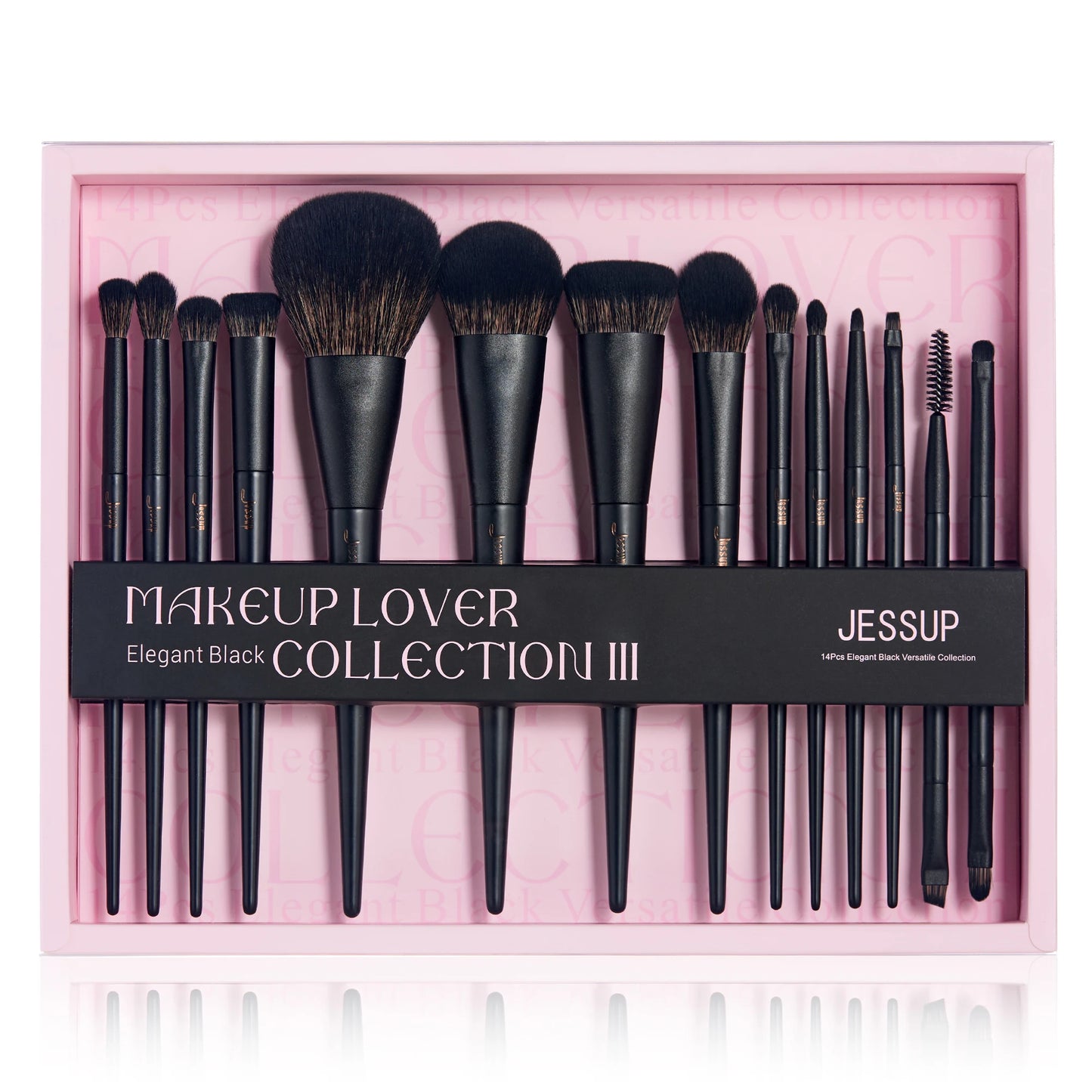 Jessup Professional Makeup Brush Set | 10–14 Pcs