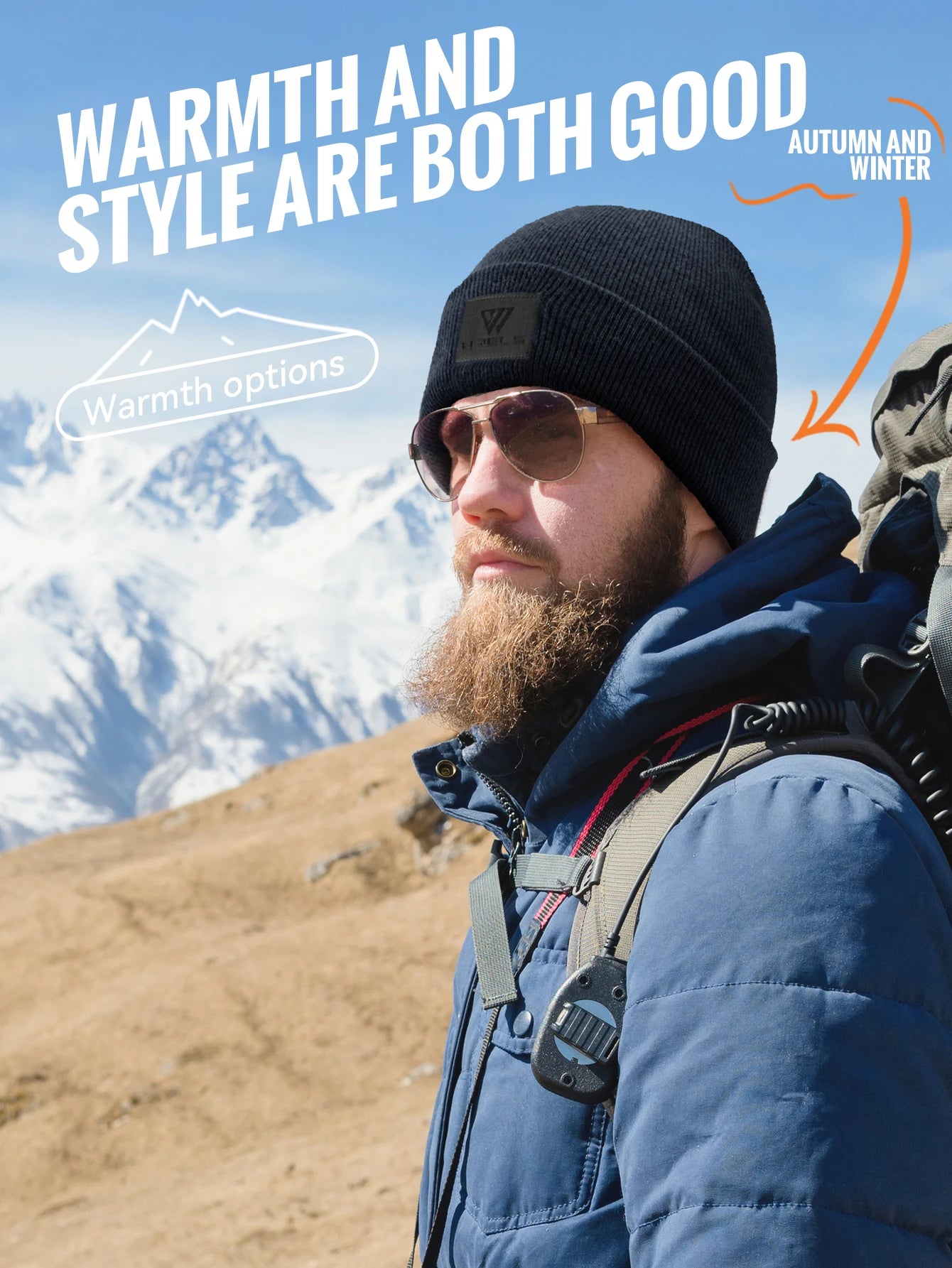 WRELS Merino Wool Beanie – Warm, Lightweight Watch Cap