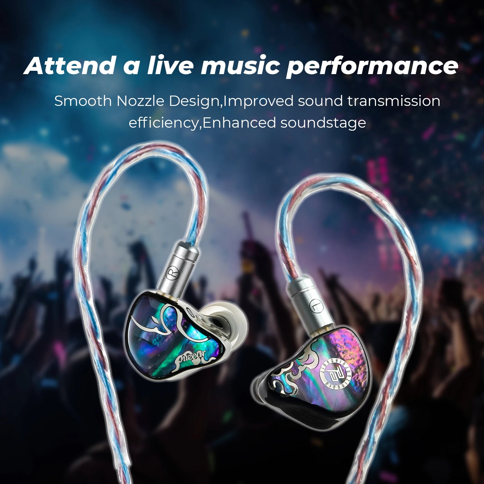 Juzear x Z Reviews Defiant – 1DD+3BA Hybrid IEM