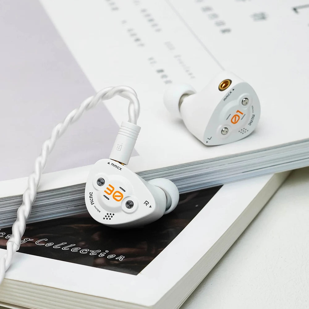DUNU DK3001 BrainDance Hybrid IEM | 1DD+4BA+4 Micro Planar