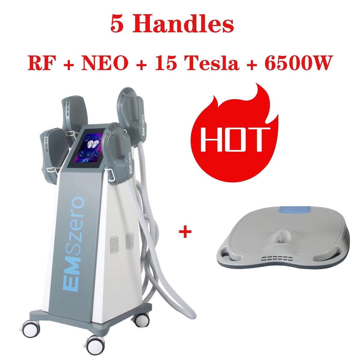 EMSzero 6500W HI-EMT Body Sculpting & RF Slimming Machine