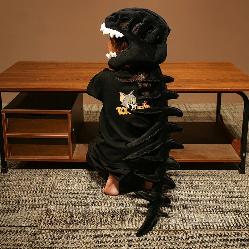 Dino Skeleton Headgear Pillow – 4 Colors