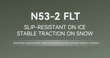 KAILAS New Arrivals N53-2 FLT Men's Ice Grip Anti-Slip Hiking Shoes Outdoor Waterproof Sport Sneakers KS2542150