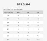 KAILAS New Arrivals N53-2 FLT Men's Ice Grip Anti-Slip Hiking Shoes Outdoor Waterproof Sport Sneakers KS2542150