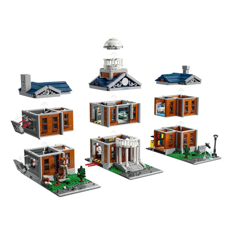 2026 X Mansion Hero Base X-Force Command Center Mutant Showdown Building Block Brick 3093pcs Toy Christmas Birthday Gift