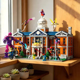 2026 X Mansion Hero Base X-Force Command Center Mutant Showdown Building Block Brick 3093pcs Toy Christmas Birthday Gift
