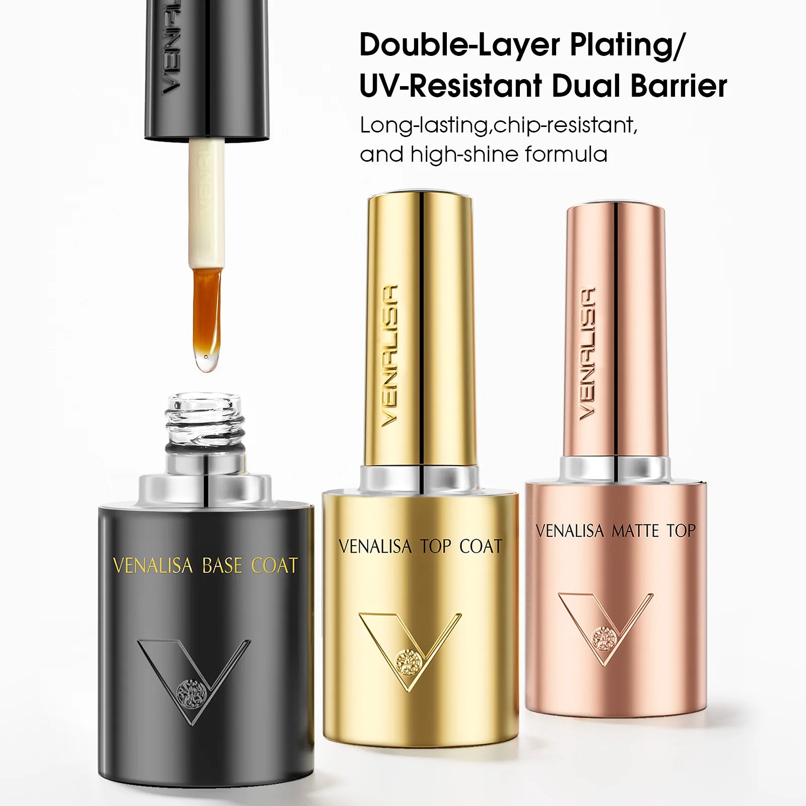 VENALISA 10ml Gel Polish Set | HEMA-Free | 90 Colors