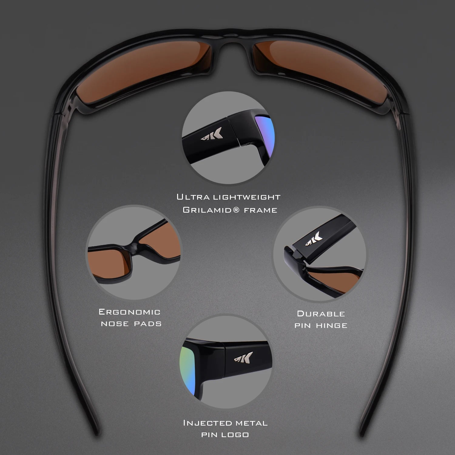 KastKing Skidaway Polarized Sport Sunglasses – UV Protection