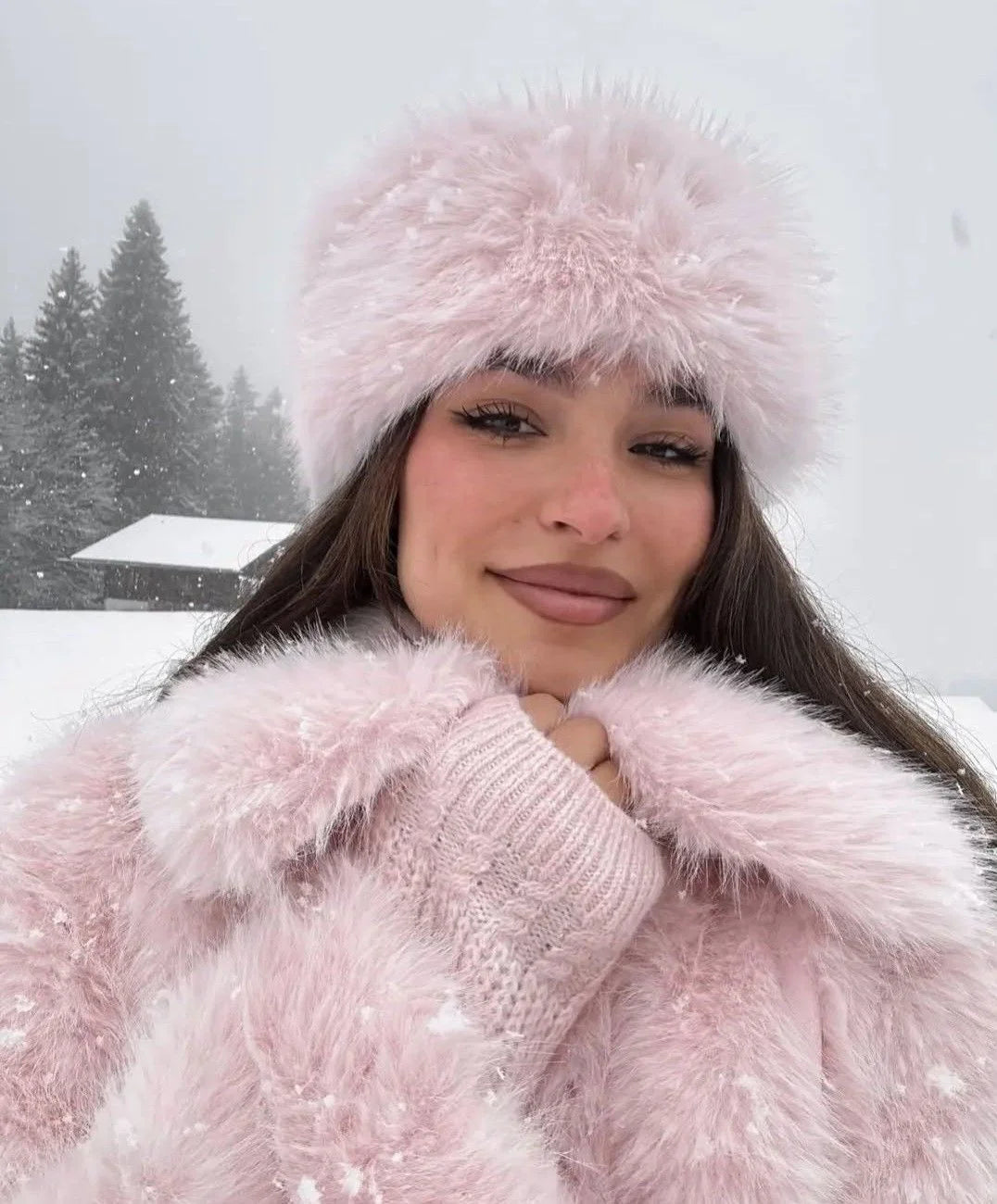 Soft Faux Fur Bucket Hat Warm Thickened Russian cap warm hat for women Personality mongolian hat Fishermen Hat шапка женс