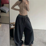 Women's Wide-Leg Drawstring Sweatpants