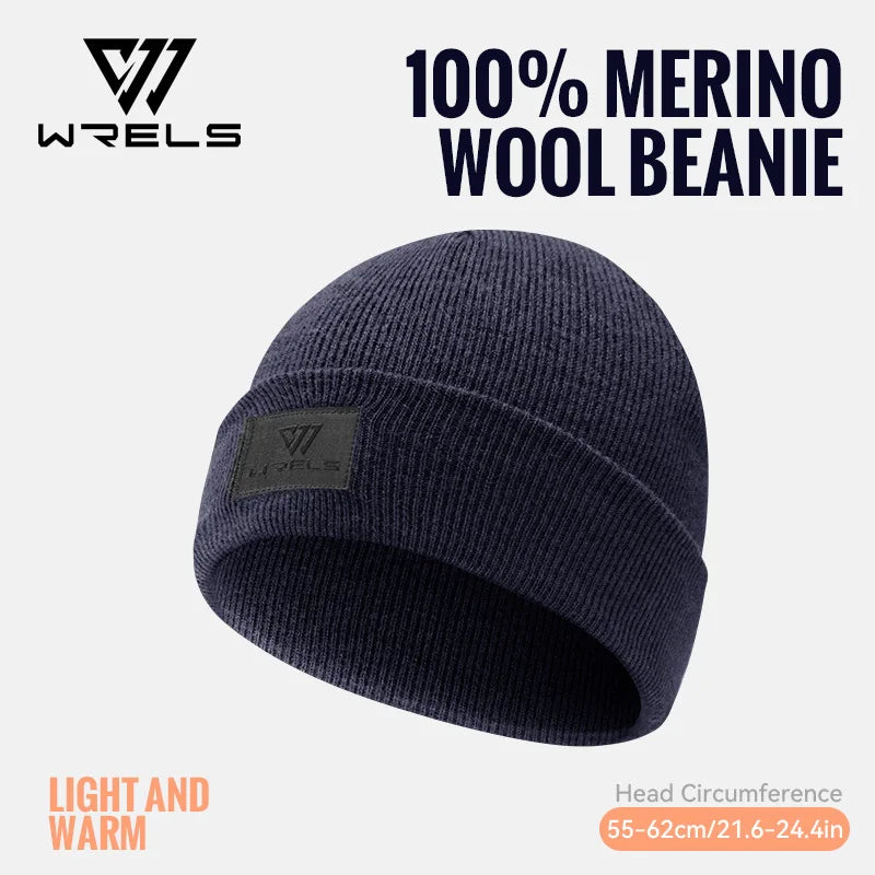 WRELS Merino Wool Beanie – Warm, Lightweight Watch Cap
