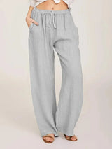 Women's Loose Straight-Leg Pants