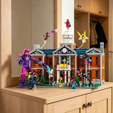 2026 X Mansion Hero Base X-Force Command Center Mutant Showdown Building Block Brick 3093pcs Toy Christmas Birthday Gift