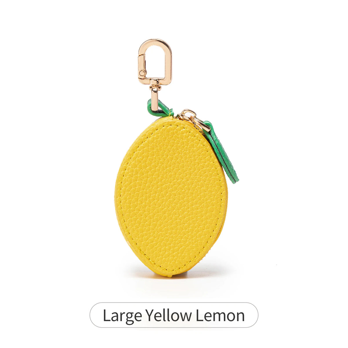 Fruit Coin Purse with Zipper & Keychain