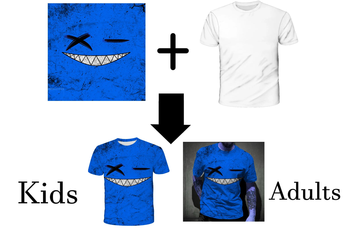 Kids’ Letter Print T-Shirt & Shorts Set
