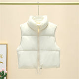 Women’s Stand-Collar Padded Vest
