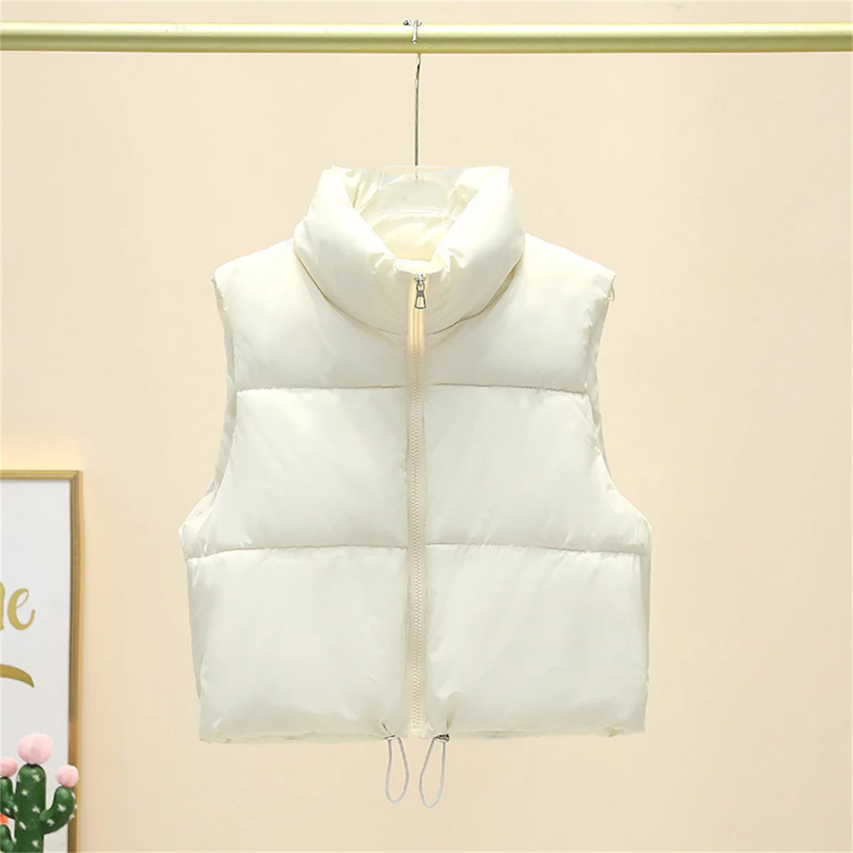 Women’s Stand-Collar Padded Vest