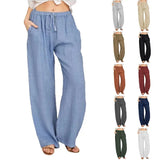 Women's Loose Straight-Leg Pants