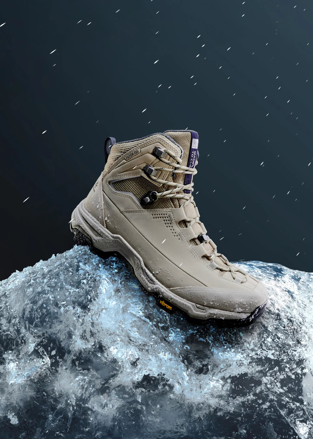 KAILAS N53-2 FLT Men's Ice Grip Anti-Slip Hiking Shoes Outdoor Waterproof Sport Sneakers KS2442150